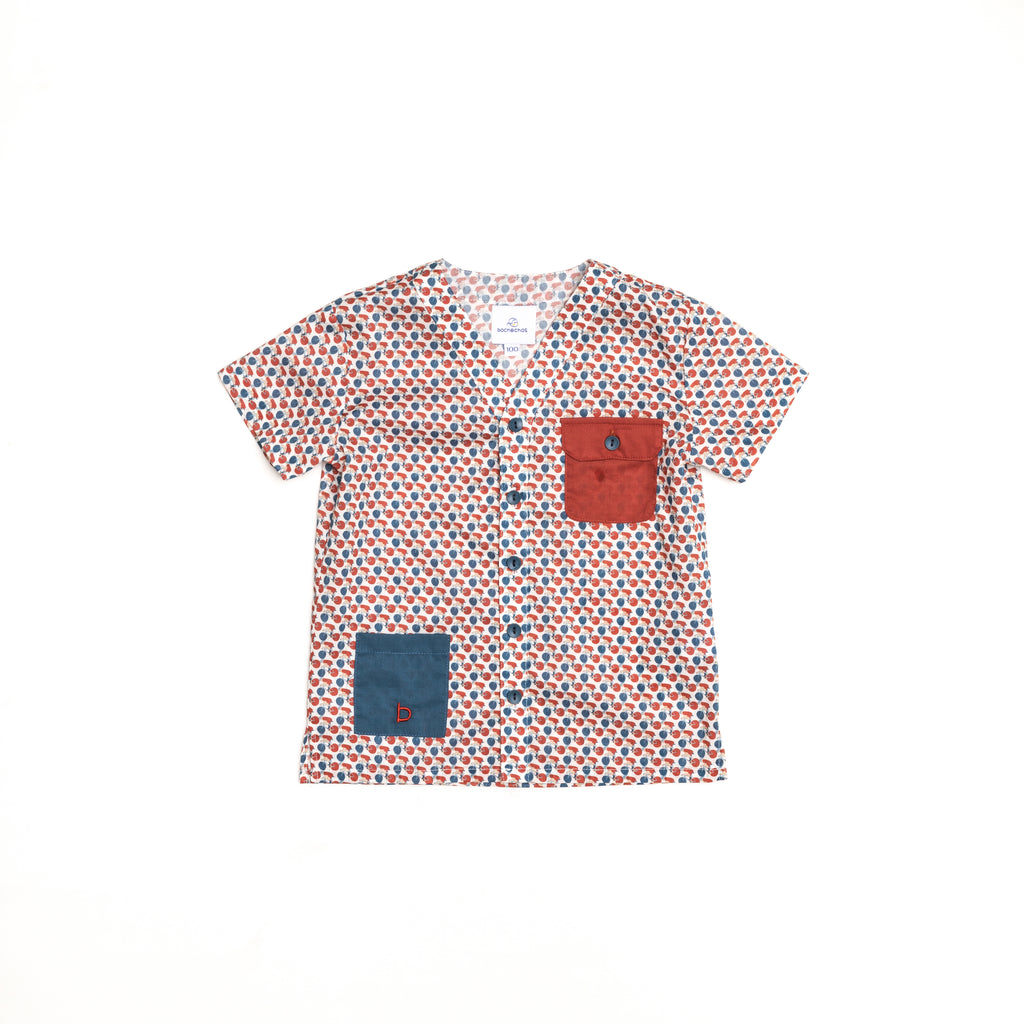 Bochechas Velodrome Boy's Pocket Shirt