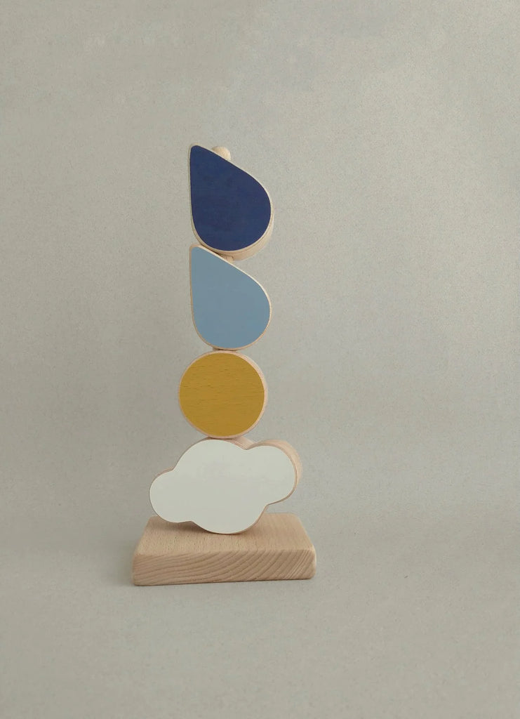 THE WANDERING WORKSHOP Catch the Cloud Stacking Toy