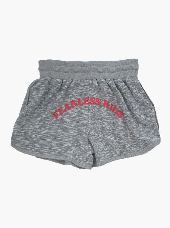 Roses and Rhinos Fearless Track Shorts